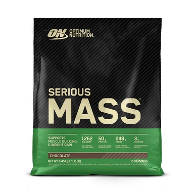 Optimum Nutrition Serious Mass Chocolat 5,45 kg (16 portions)