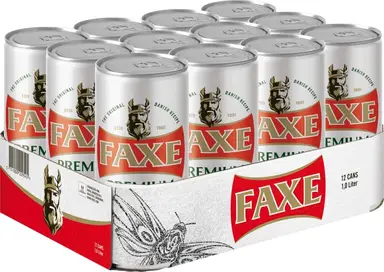 Faxe Premium - 5% Vollmalz Lagerbier 12x1L