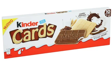 Kinder Cards Kekse mit Milch und Kakao 128 g