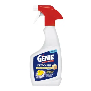 GENIE Pistolet Detachant Textiles Avant Lavage Blanc Et Couleurs 500Ml