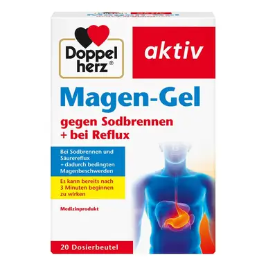 Doppelherz Magen-Gel gegen Sodbrennen + Reflux 20 Beutel