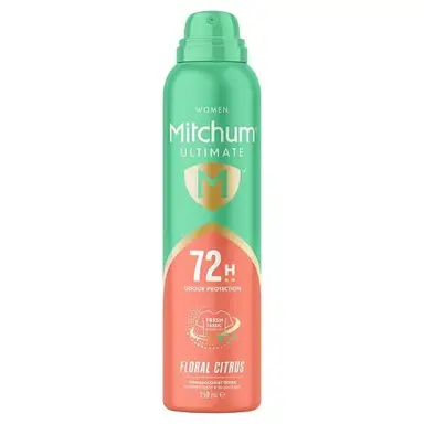 Mitchum Women Ultimate Floral Citrus Antiperspirant & Deodorant 250ml