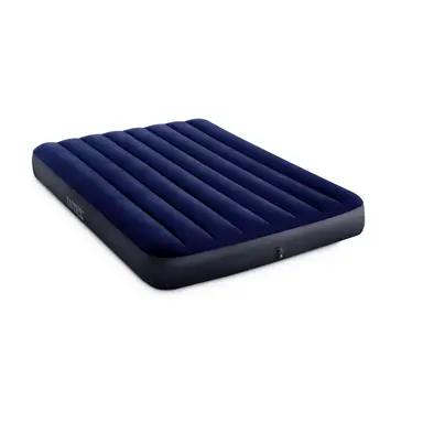INTEX Matelas de Camping Gonflable Redcliffs Wave Beam 191 x 137 x 25 cm