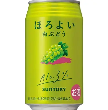 Suntory Horoyoi White Grape Flavour 350ml