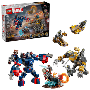 LEGO Marvel 76322 Avengers: Endgame Thor tegen Chitauri