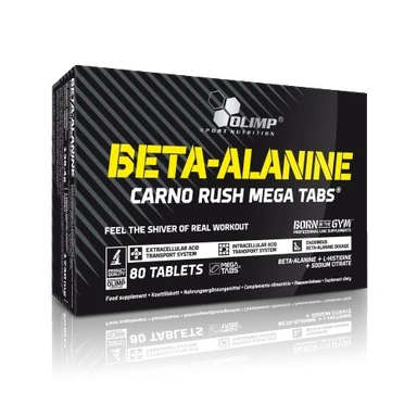 Beta-Alanine Carno Rush 80 stuks