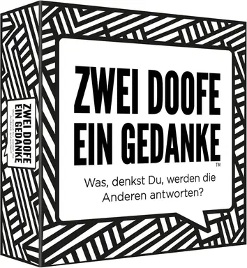 Fridge Magnet Poetry 43020 "Two Idiots One Thought" German card game, no round is like the other.