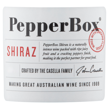 Pepperbox Shiraz 75cl