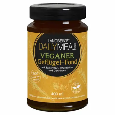 Langbein´s Daily Meal veganer Geflügel-Fond 400 ml