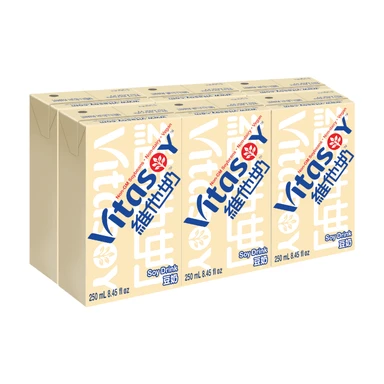 【cooling】【hydration】Vitasoy Original Soy Milk 250ml*6