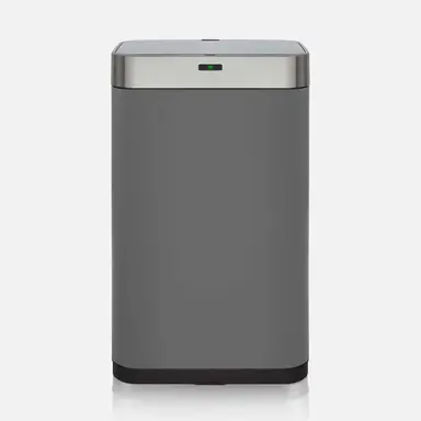 Tower Square Sensor Bin with Fingerprint Proof Coated Exterior, Titanium