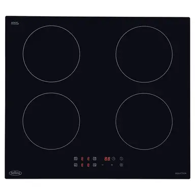 Belling IHT6013 BLK 60cm Black Glass Induction Hob