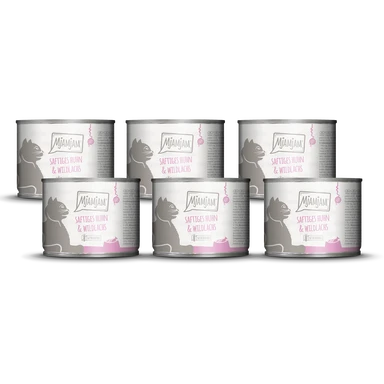 MjAMjAM Saftiges Huhn und Wildlachs 6 x 200 g