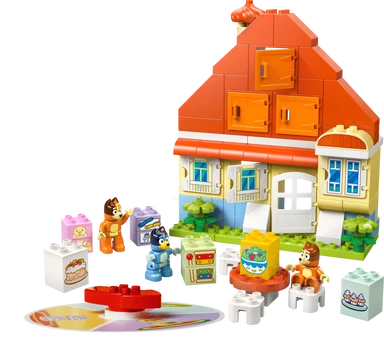 LEGO DUPLO 10459 Bluey's Familiehuis met Geheugenspel