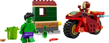 Lego 76287 Super Heroes Marvel Iron Man Met Motorfiets