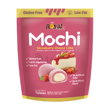 Royal Family Mochi-Strawberry Cheese Cake 180g