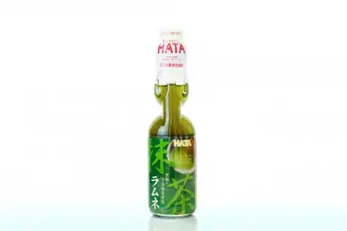 Hata Matcha Ramune Carbonated Drink 200ml