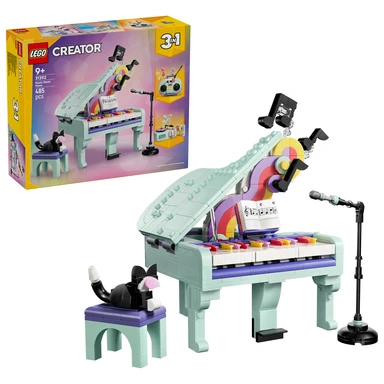 LEGO Creator 31392 Musik-Dekoration: Klavier mit Katze