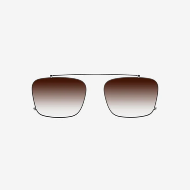 Even Realities - Even G2 B Clip & Pouch Braun (Rechteckige Fassung) - Clip-on Sonnenblende Hängt mühelos an Ihre Even G2 Smart Glasses