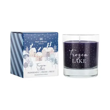 Wax Lyrical Candle Christmas Village Frozen Lake 586g