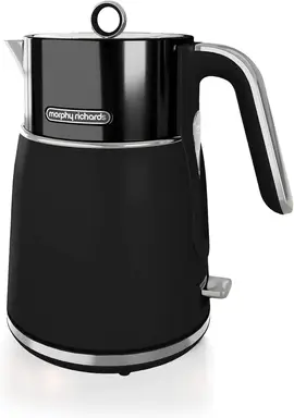Morphy Richards Signature Matt Jug Kettle, Cordless, 1.5L, Black - 100744 