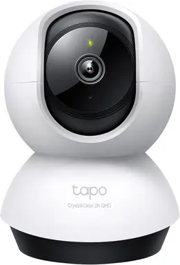 TP-Link Tapo C220 360°-WLAN-Überwachungskamera für den Innenbereich, 2K 4MP, IR-Nachtsicht, Personen- und Bewegungserkennung, Zwei-Wege-Audio, kompatibel mit Alexa und Google Assistant, für Babys/Haustiere