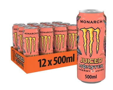 Monster Energy Juice Monarch 12 x 500ml