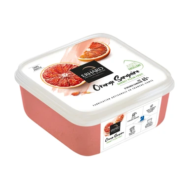 Erhard Sorbet plein fruit orange sanguine - 488 g