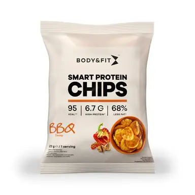 Body&Fit Smart Chips Barbecue 276 gram (12 zakjes)