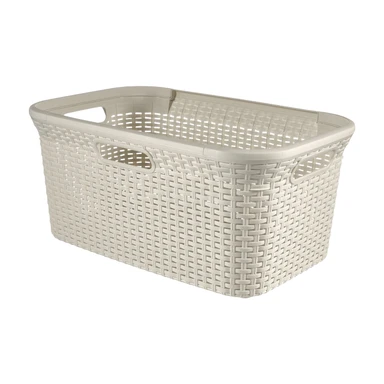 Curver Curver Style wasmand - 45 liter - Premium opbergoplossing, duurzaam kunststof, moderne huisorganisatie