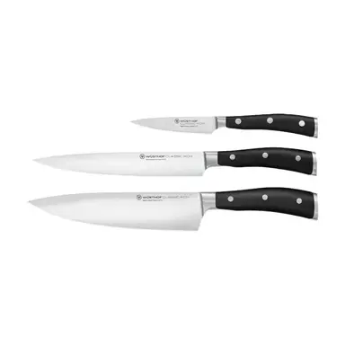 Wüsthof Classic Ikon Messenset - 3-delig, roestvrij staal
