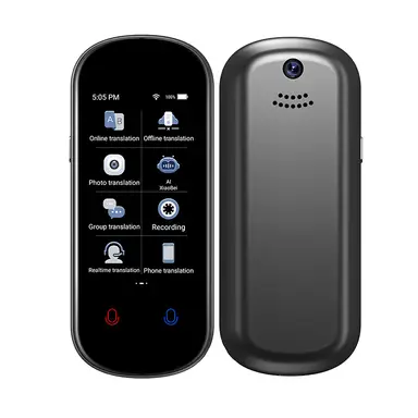 Rexsun  Z2 Traducteur en temps réel - Gris métallique 