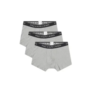 Ralph Lauren Stretch Cotton Trunk 3-Pack - Heather
