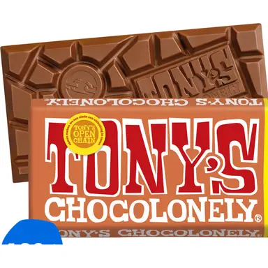 Tony's Chocolonely Milk Caramel Seasalt 180g