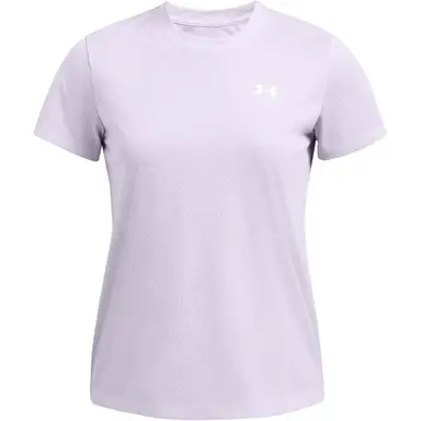 Under Armour Women's Tech Riddle Short Sleeve Crew - Salt Purple
