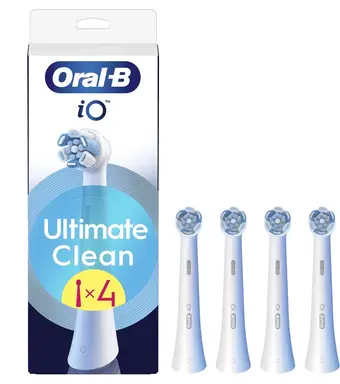 ORAL-B iO Ultimate Clean Opzetborstels - CrissCross-borstelharen - 4-pack