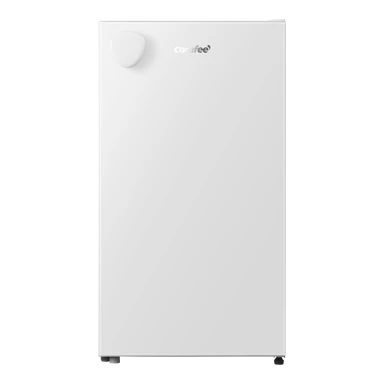 Comfee' RCD92WH2EUY(E) 88 L Unterbaufridge, Kühlbox, Abnehmbarer Griff, Weiß | Einstellbares Thermostat, Wechselbare Tür, Herausnehmbare Glasablagen, Innenbeleuchtung, Für Büros, Schlafzimmer oder Studio-Wohnungen [Energieklasse E]