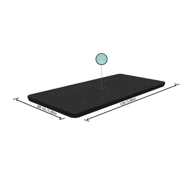 Bestway® Couvercle de piscine rectangulaire 13'3" x 6'7" (4,04 m x 2,01 m) / 13'6" x 6'7" (4,12 m x 2,01 m)