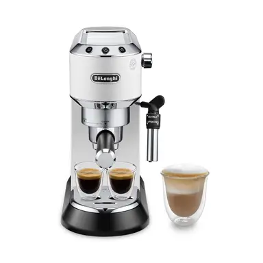 DELONGHI Dedica, Expresso Traditionnel 15 Bars 1.1L, EC685, Blanc