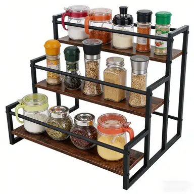 SRD Tiered Countertop Syrup & Condiment Rack-2 Pack
