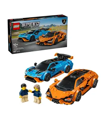 LEGO Speed Champions 77238 Lamborghini Revuelto & Lamborghini Huracán STO