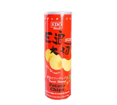 EDO Potato Chips Tomato Flavour 150g