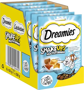 Dreamies ShakeUps Meeresfrüchte-Fest 6 x 55 g