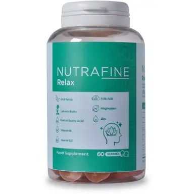 Nutrafine Relax Stress Support Gummies - 60 Gummies