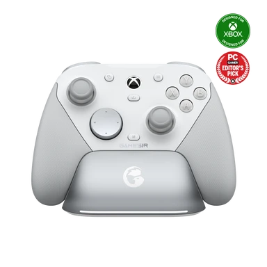 GameSir G7 Pro Tri-Mode Xbox bedrade, pc- en mobiele draadloze controller - Mech White voor Xbox Series X|S, Xbox One, pc, Android, Steam