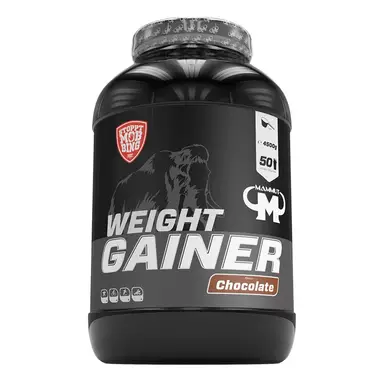 MAMMUT Nutrition Crash Weightgainerpulver Schokolade – 4,5 kg – 518 kcal/Shake für Gewichtszunahme – 80 % Kohlenhydrate – 4-Komponentenprotein – ideal für Ausdauer- und Leistungssportler