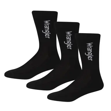 WRANGLER sport sokken Rogers zwart maat 38-42