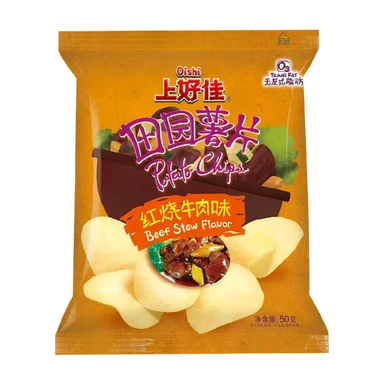 Oishi Chips au bœuf braisé - 50 g
