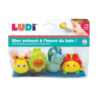 Ludi - Bath animals - Insects  - (LU2220) /Baby and Toddler Toys /Multi