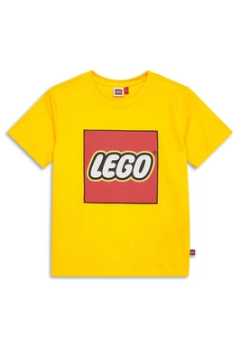 LEGO Kinder-Logo-T-Shirt Gelb 116
